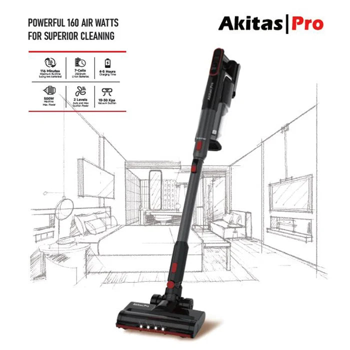 Akitas Pro V15 Stick Vac