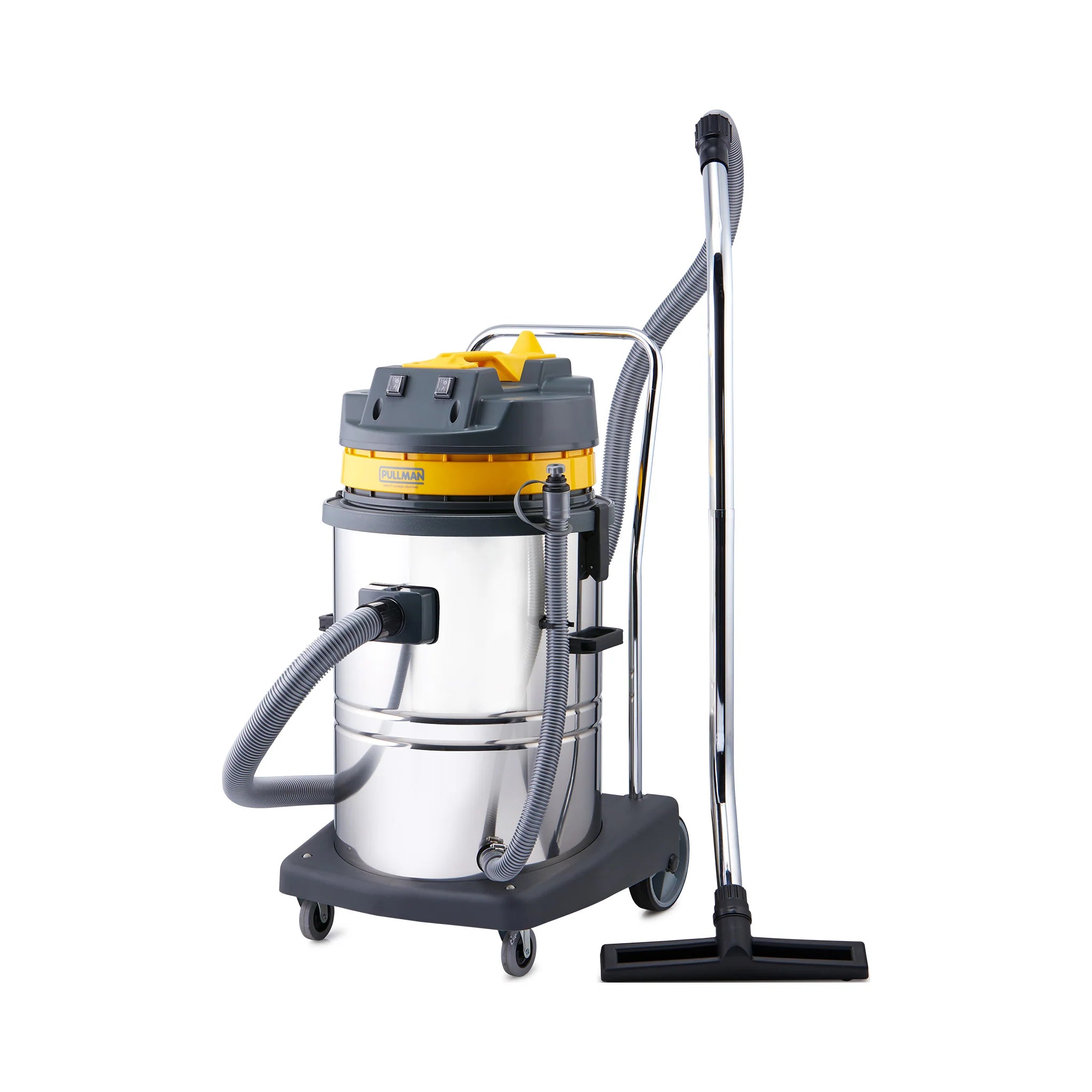 Pullman CB60 SS 60L Wet & Dry Canister Vacuum Cleaner