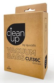 CleanUp CU136C Vacuum Cloth Bags 3 Pack