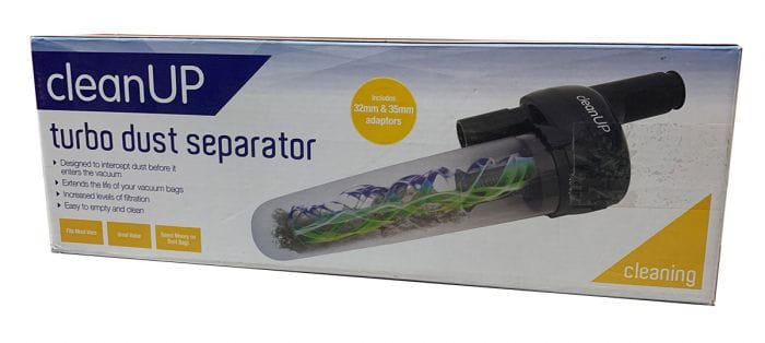 Clean Up Turbo Dust Separator Vacuum Attachment 32mm and 35mm