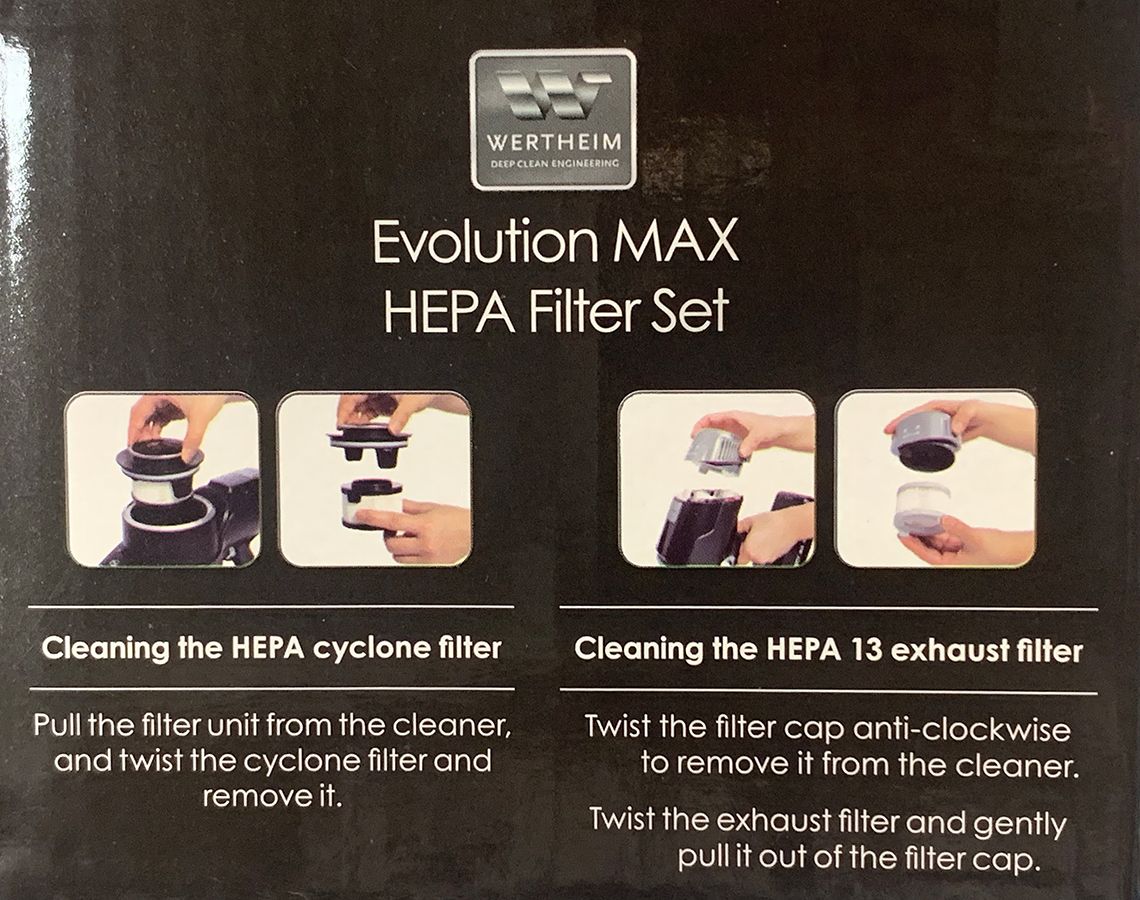 Wertheim Evolution Max W8301 Filter Set