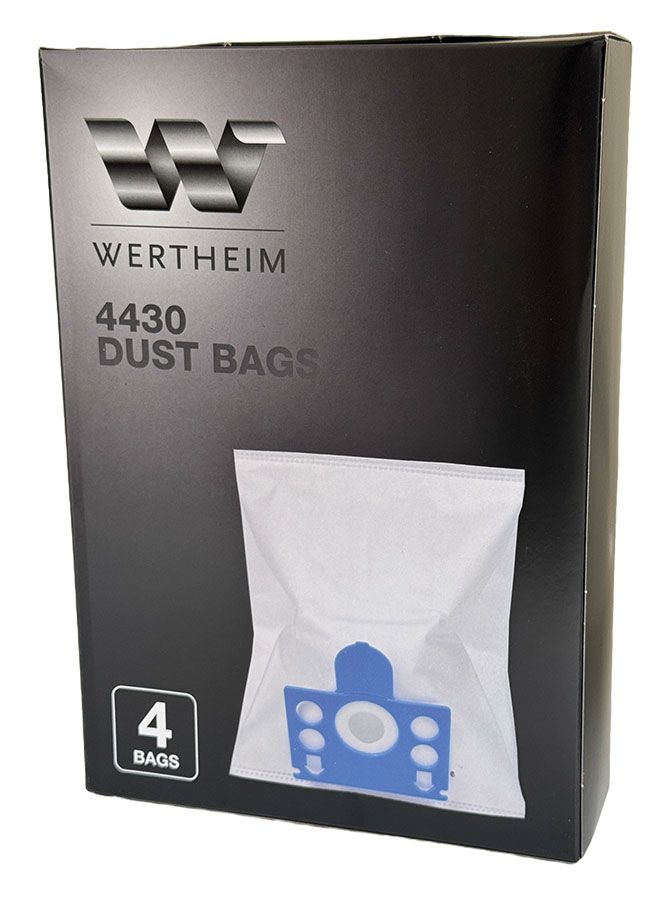 Wertheim W4000, 4410, 4412, 4430 Vacuum Cleaner Bags 4pkt