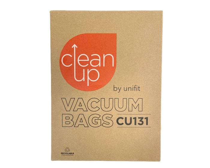 Clean Up CU131 Synthetic Vacuum Cleaner Bags 5pkt To Suit Most Electrolux