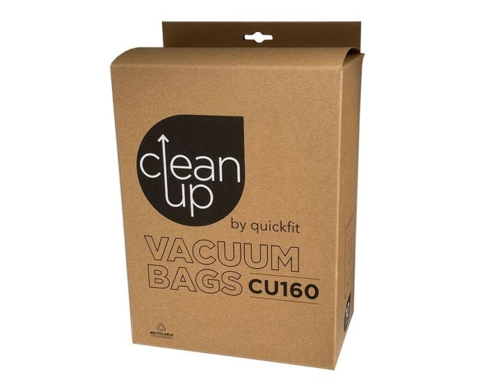 Clean Up CU160 Synthetic Vacuum Cleaner Bags 10pkt To Suit Pullman AS5