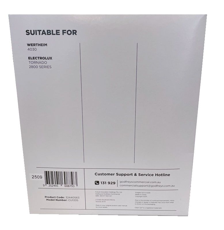 CleanUp CU133S Vacuum Synthetic Bags 5 Pack