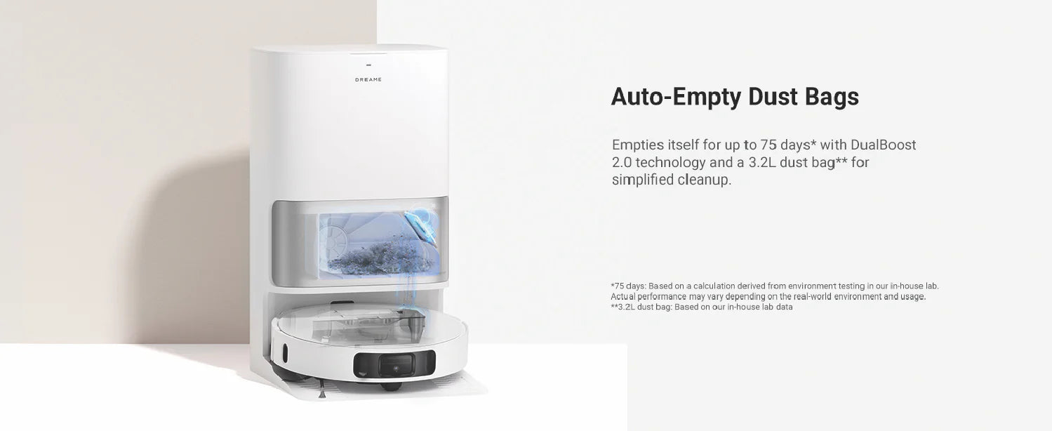 Dreame L30 Ultra S Robot Vacuum and Mop with Self-Cleaning and Auto-Empty