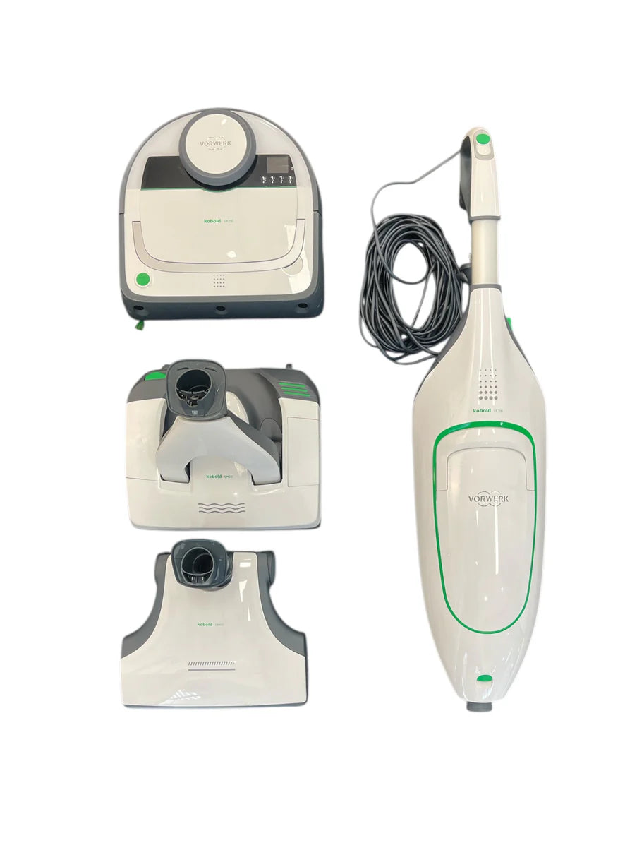 Vorwerk Kobold VK200 + SP600 + VR200 Ultimate Cleaning Package