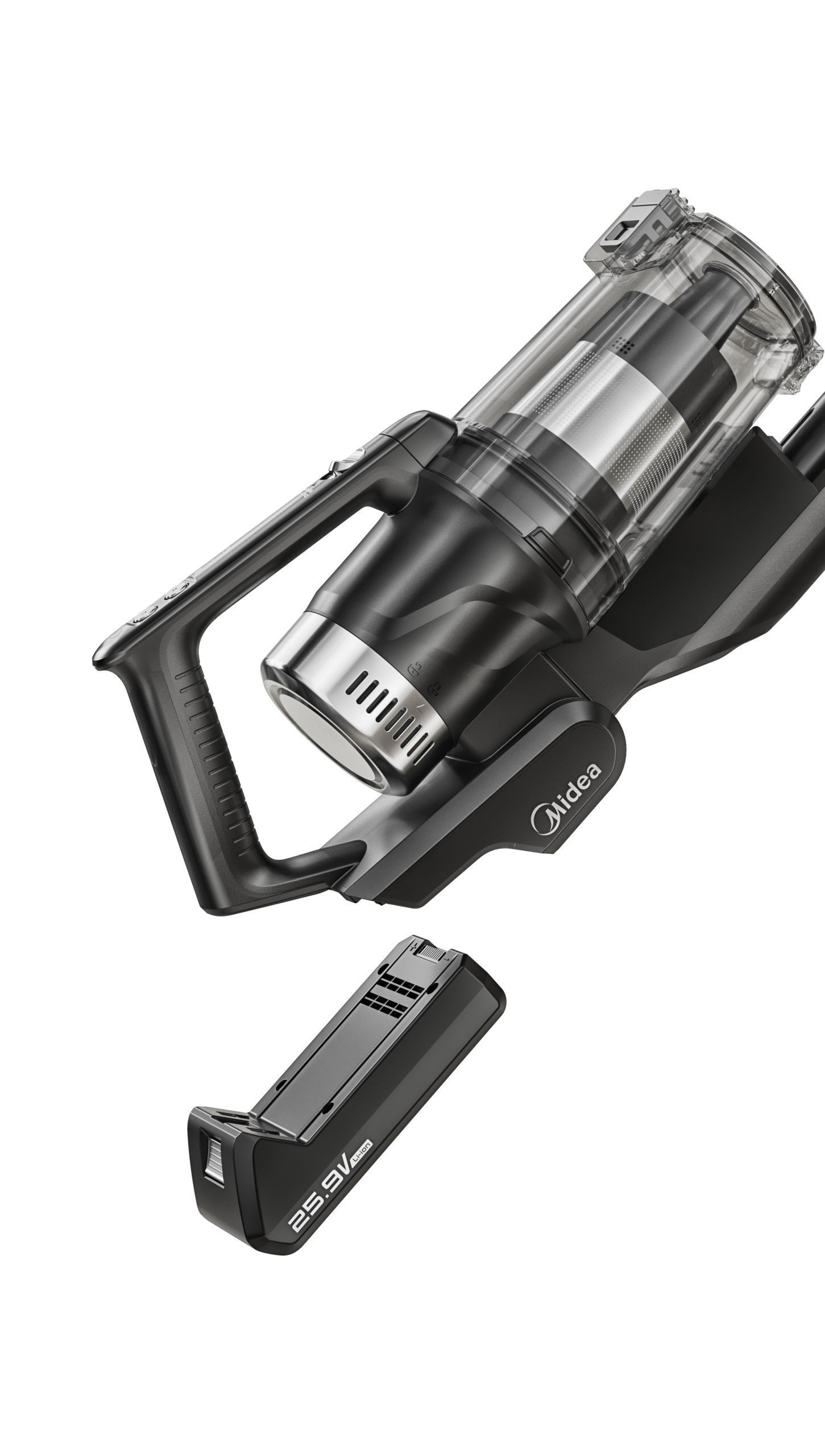 Midea P8 Station Stick Vacuum with Auto-Empty Dust Station