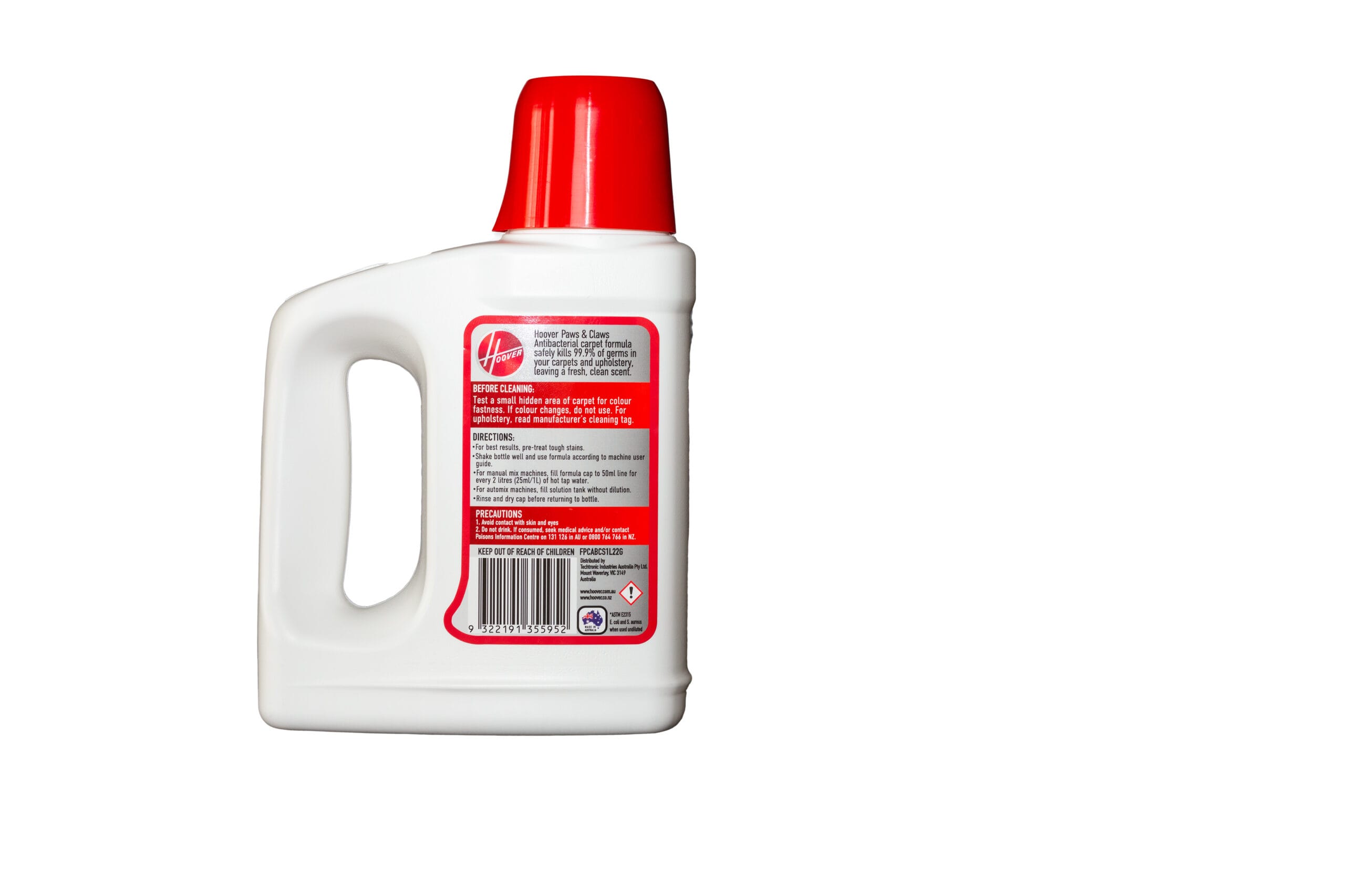 Hoover Paws & Claws Antibacterial Cleaning Solution 1L