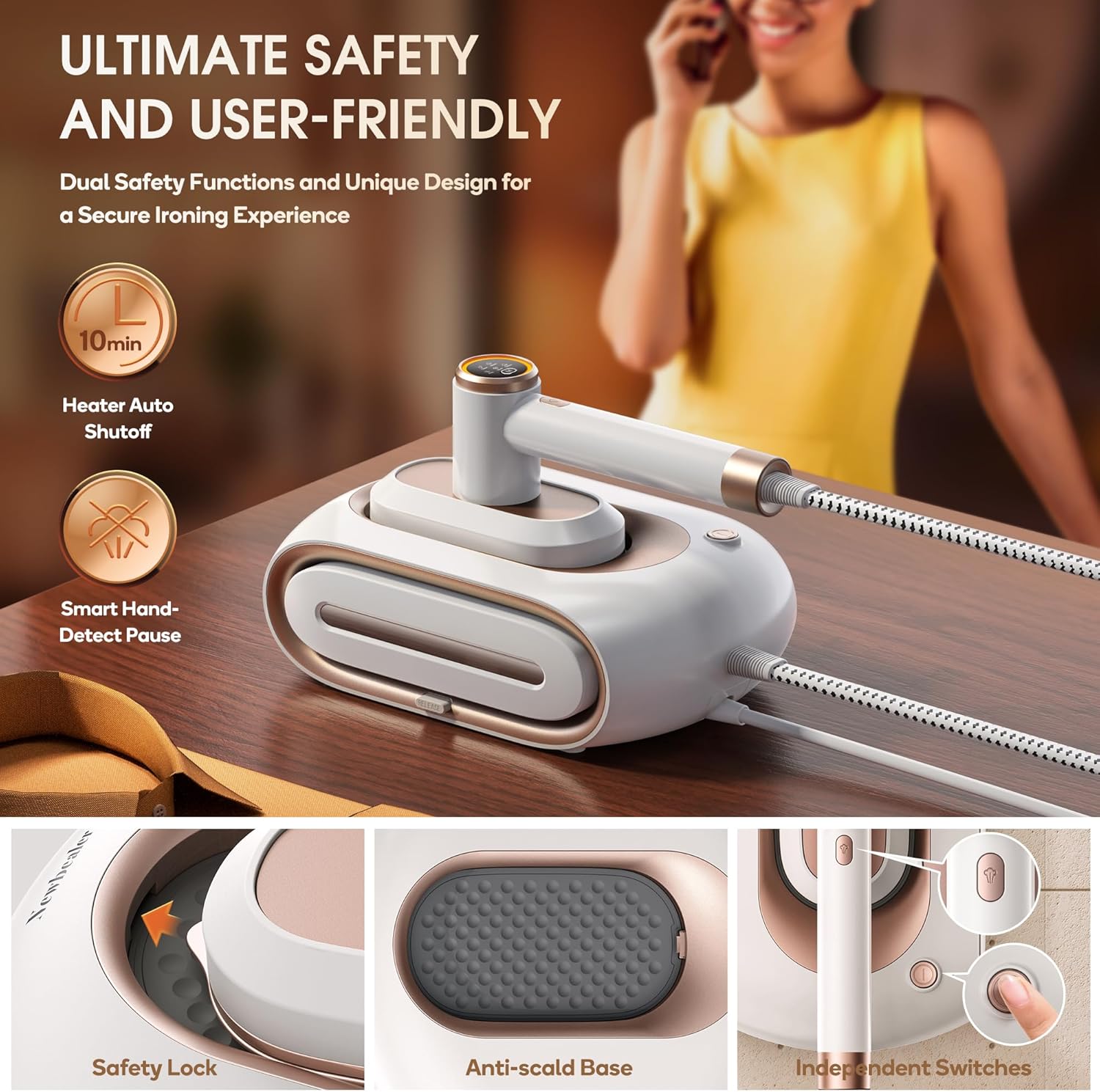 NEWBEALER Station Steam Iron NB318A