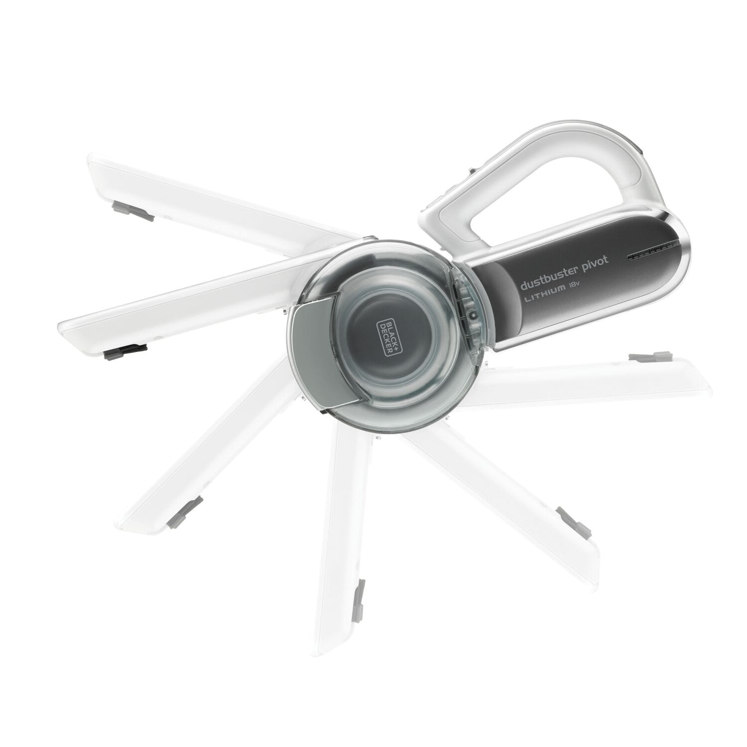 BLACK+DECKER 18V Cordless Pivot dustbuster®