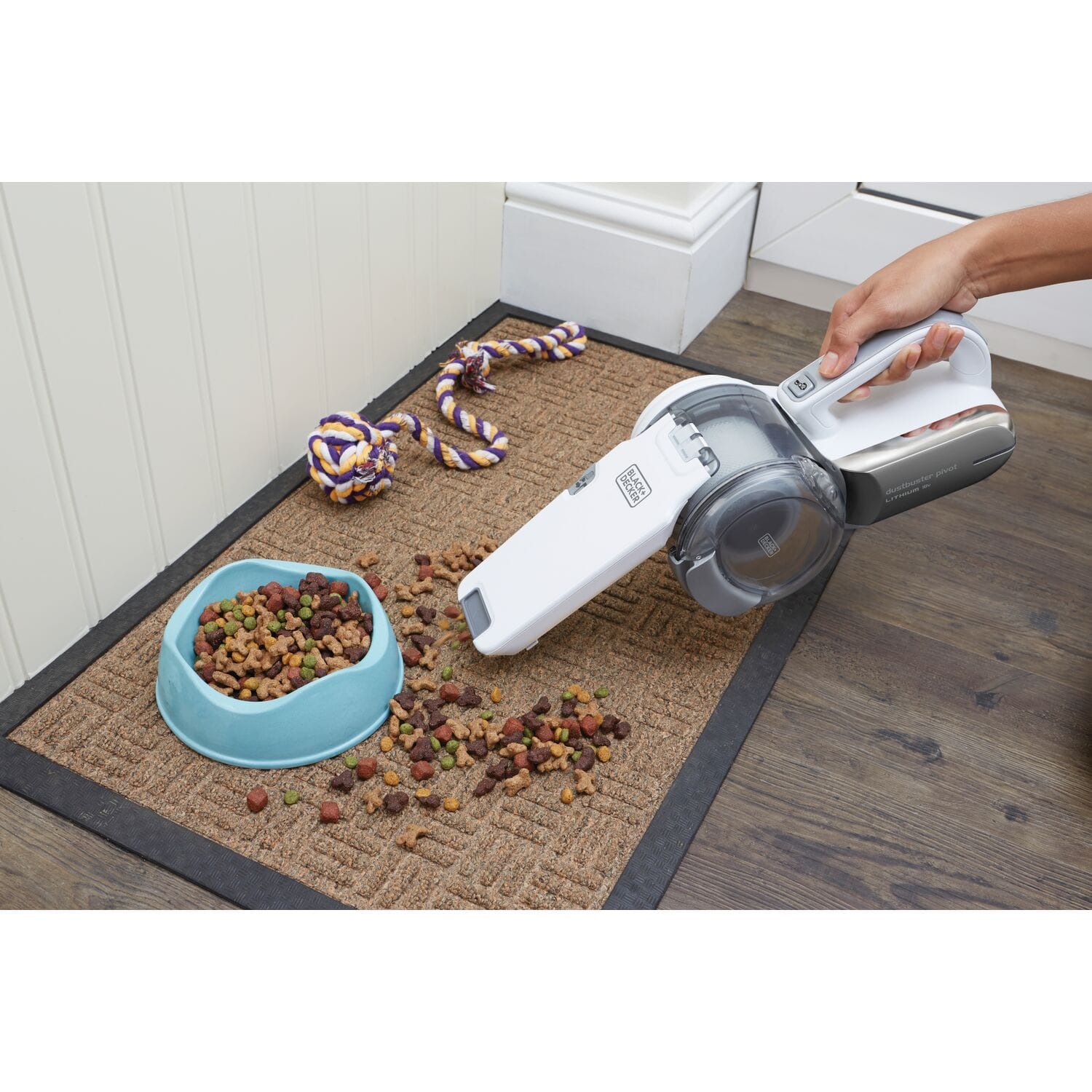 BLACK+DECKER 18V Cordless Pivot dustbuster®