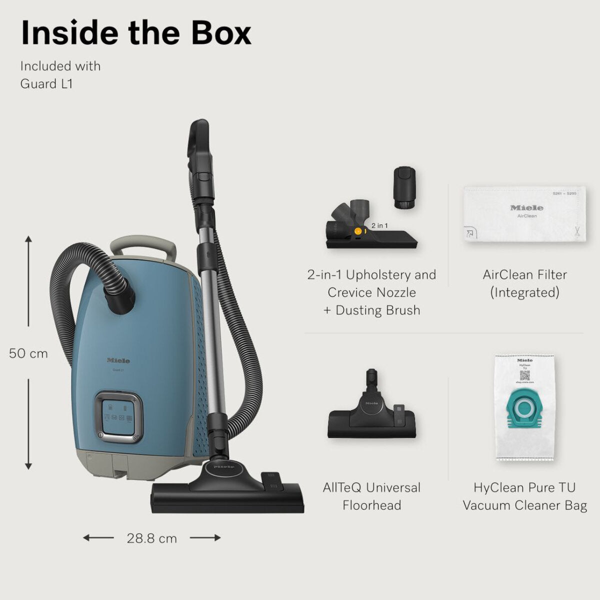 Miele Guard L1 Nordic Blue